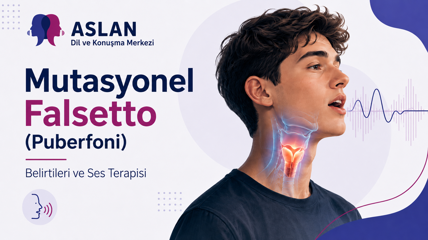 Mutasyonel falsetto ve puberfoni yaşayan bireylerde ergenlik sonrası yüksek perdeli sesin değerlendirilmesi ve ses terapisi